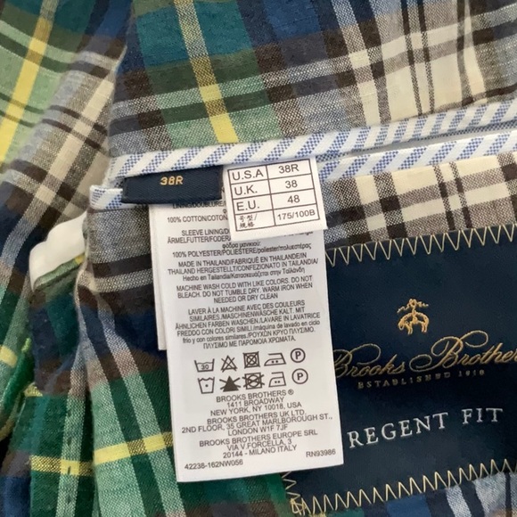 Brooks Bros Madras Blazer - Picture 4 of 4